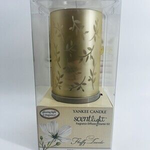 Yankee Candle ScentLight Fragrance Diffuser Starter Kit Fluffy Towels NEW Sealed